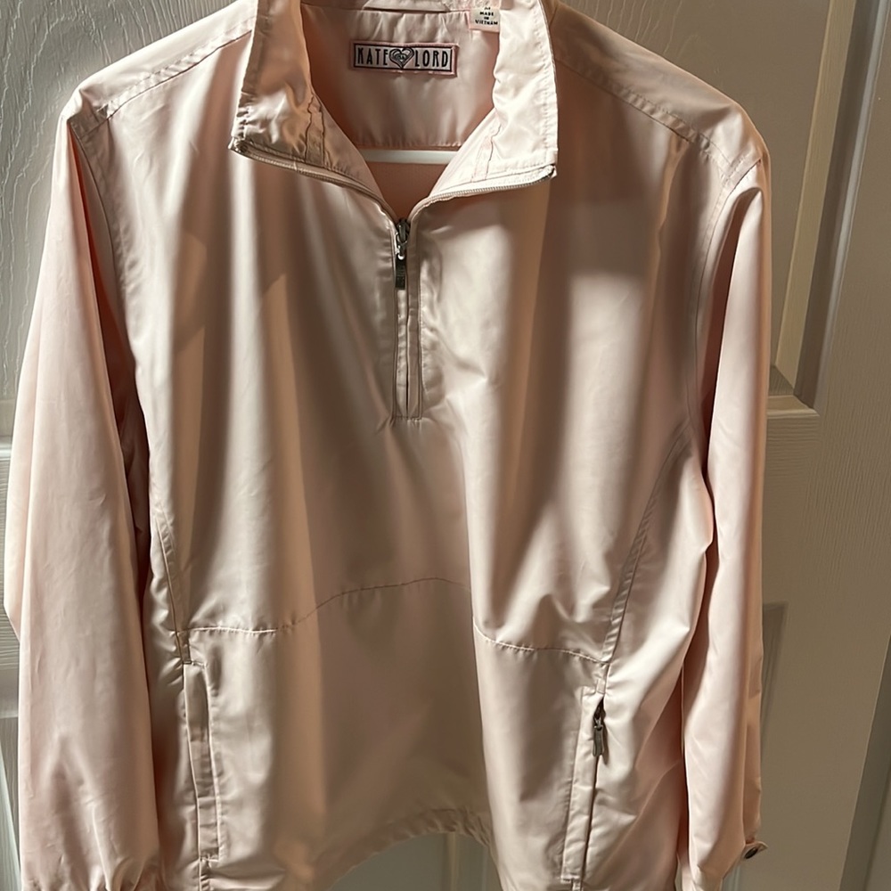 Beautiful pink golf jacket, never worn